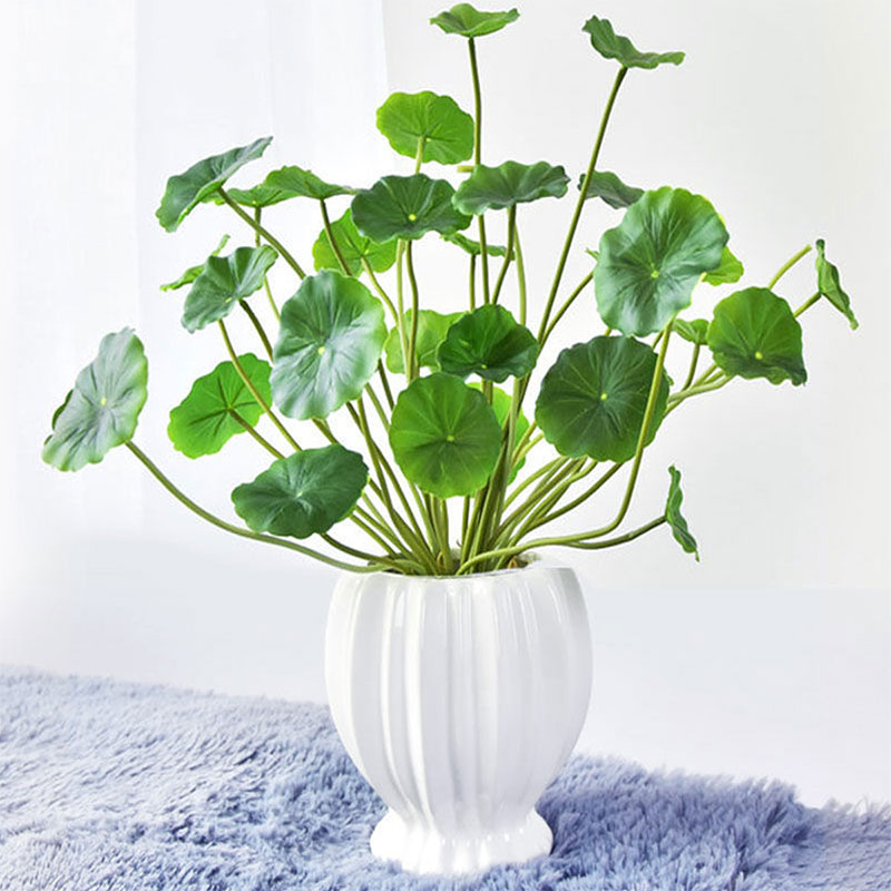 Home Office Head - 37cm 18 Heads Artificial Lotus Plants