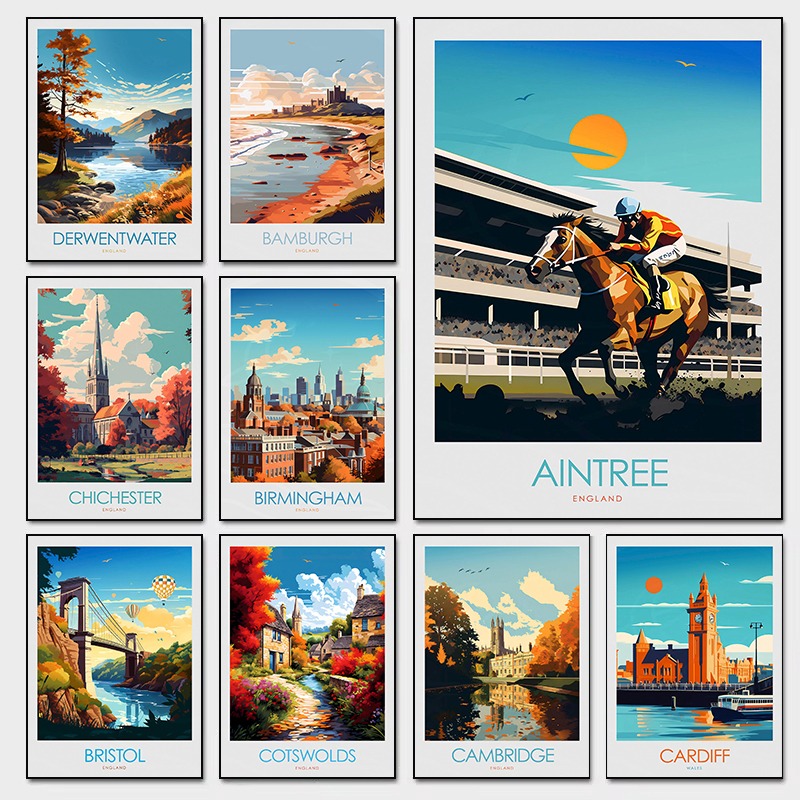 Home Office Of London - British Cityscape Wall Art Canvas Print