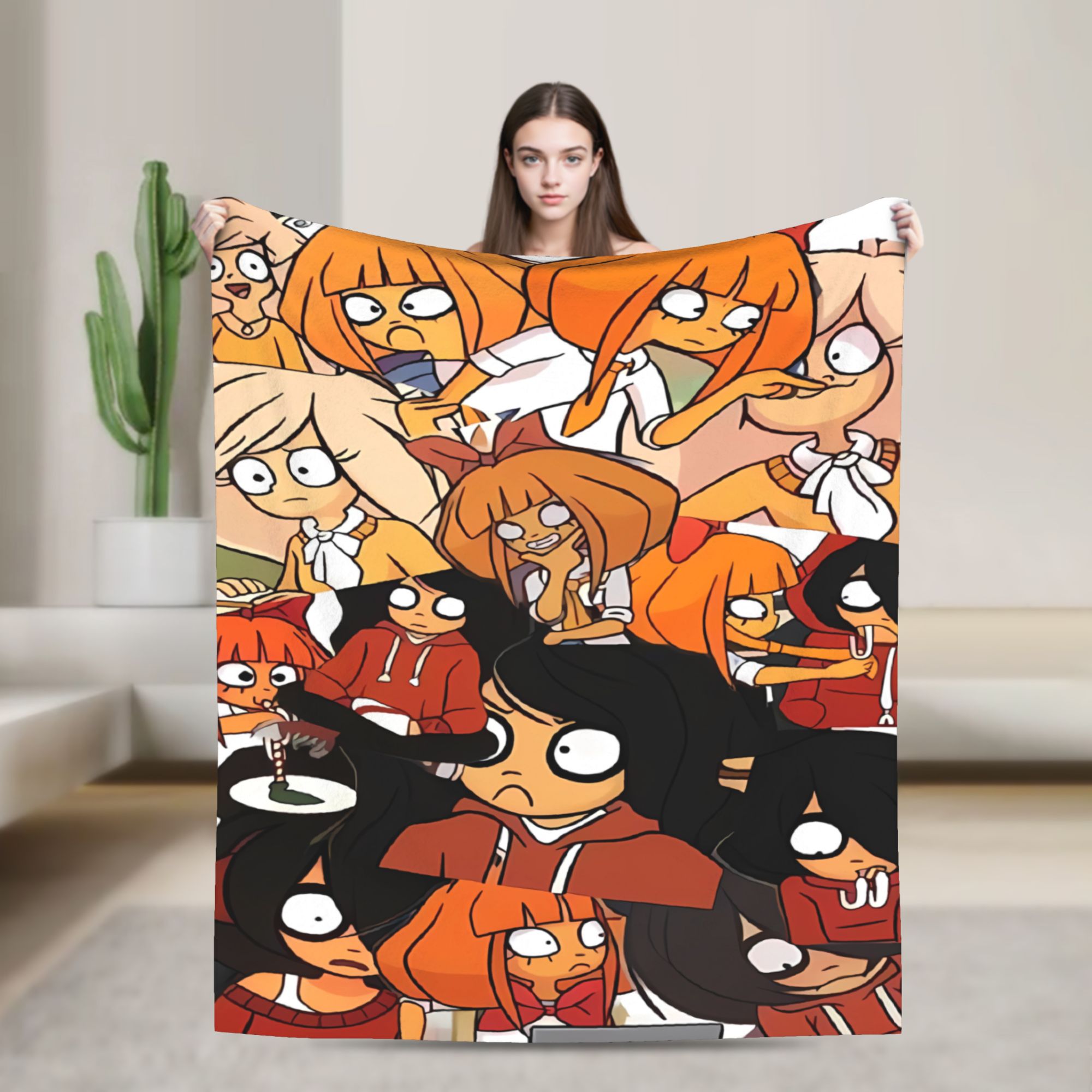 Home Office Design Ideas - O-Ongezellig Mymy Yana Blanket Travel Office