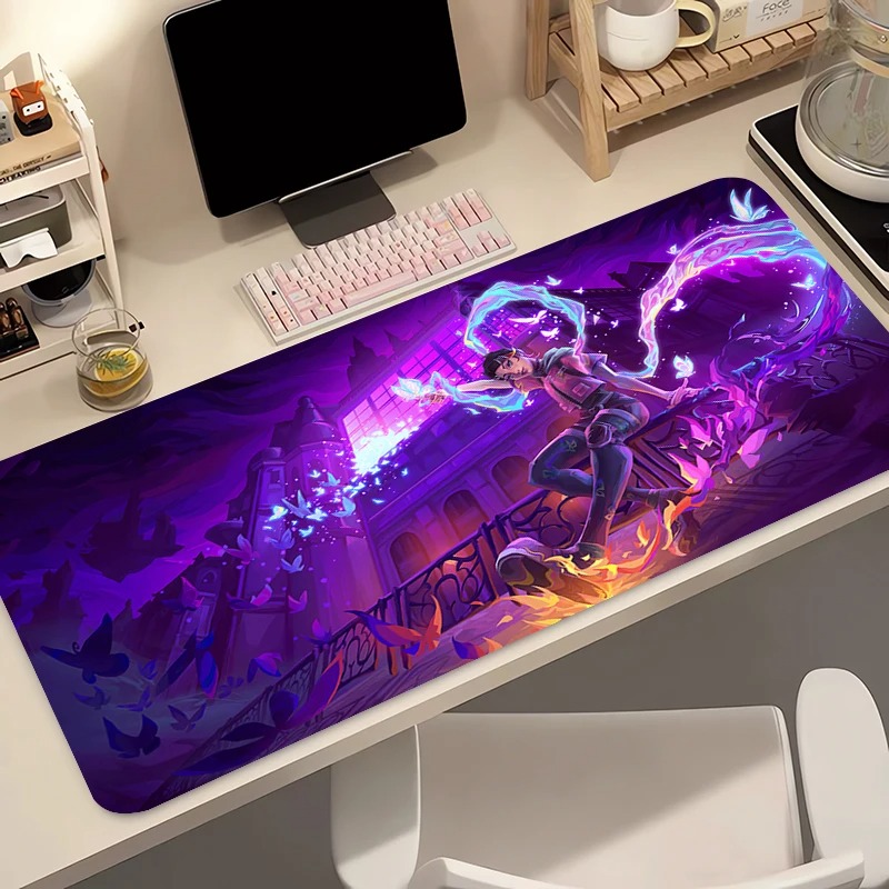 Home Office Keyboard And Mouse - Mouse Pad Gamer Computer Anime PC