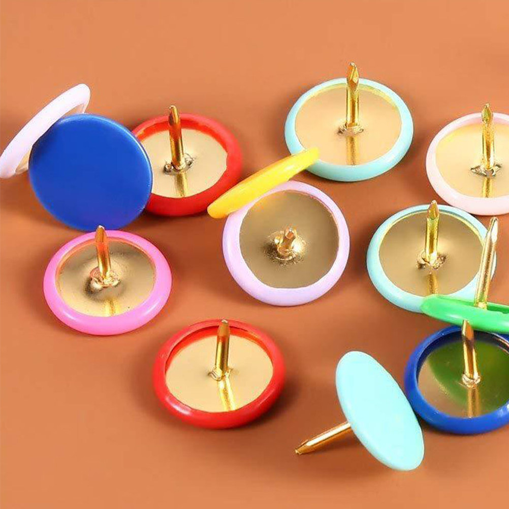 Home Office Head - 300Pcs Round Head Push Pins Colorful