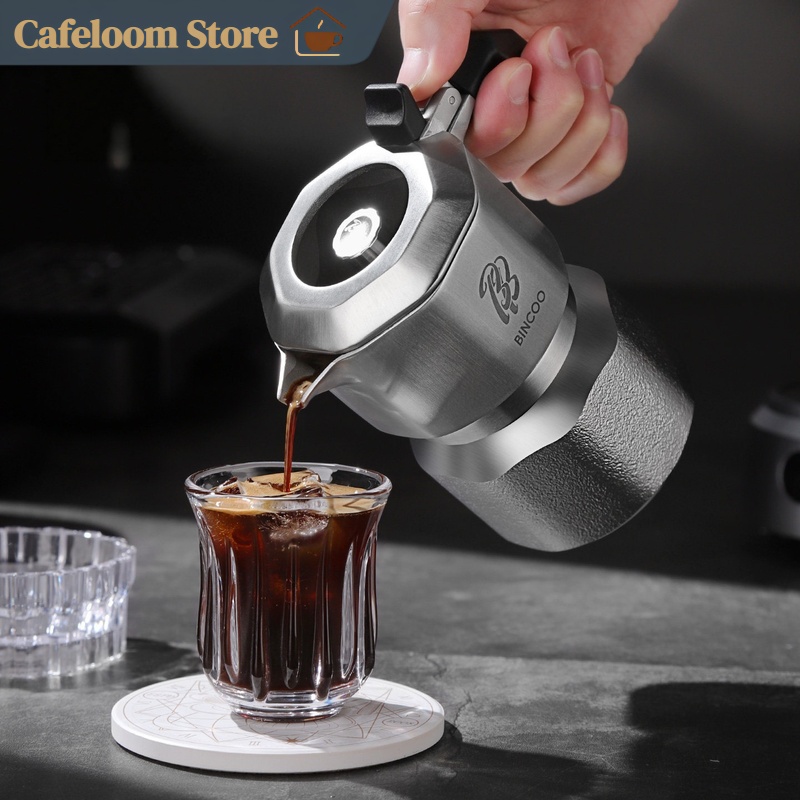 Bincoo Moka Pot 316 Stainless  - огляд і ціна Home Office Moka