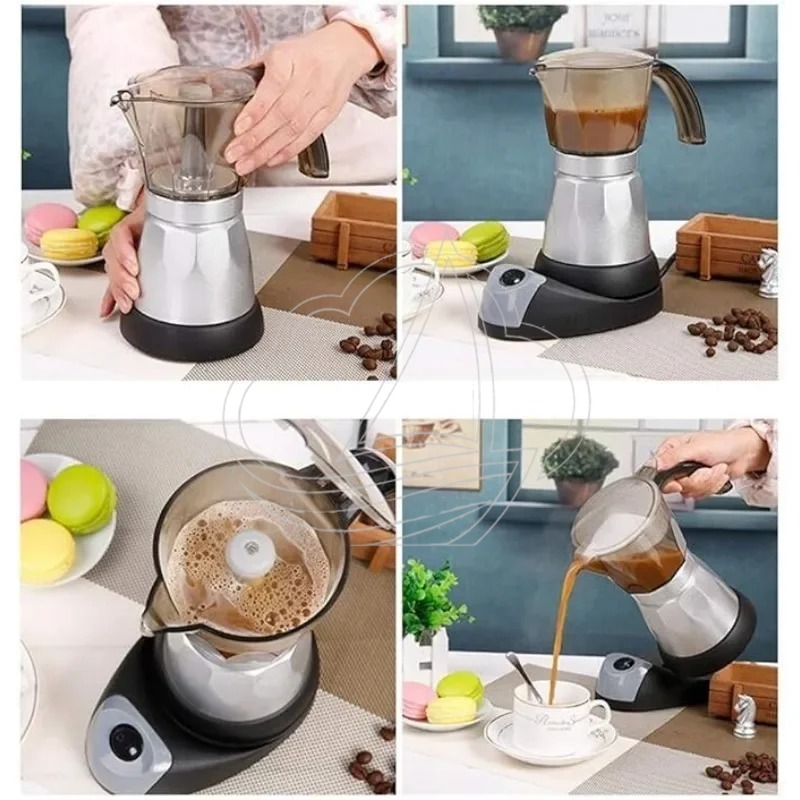 Electric Espresso Moka Pot Det - огляд і ціна Home Office Moka