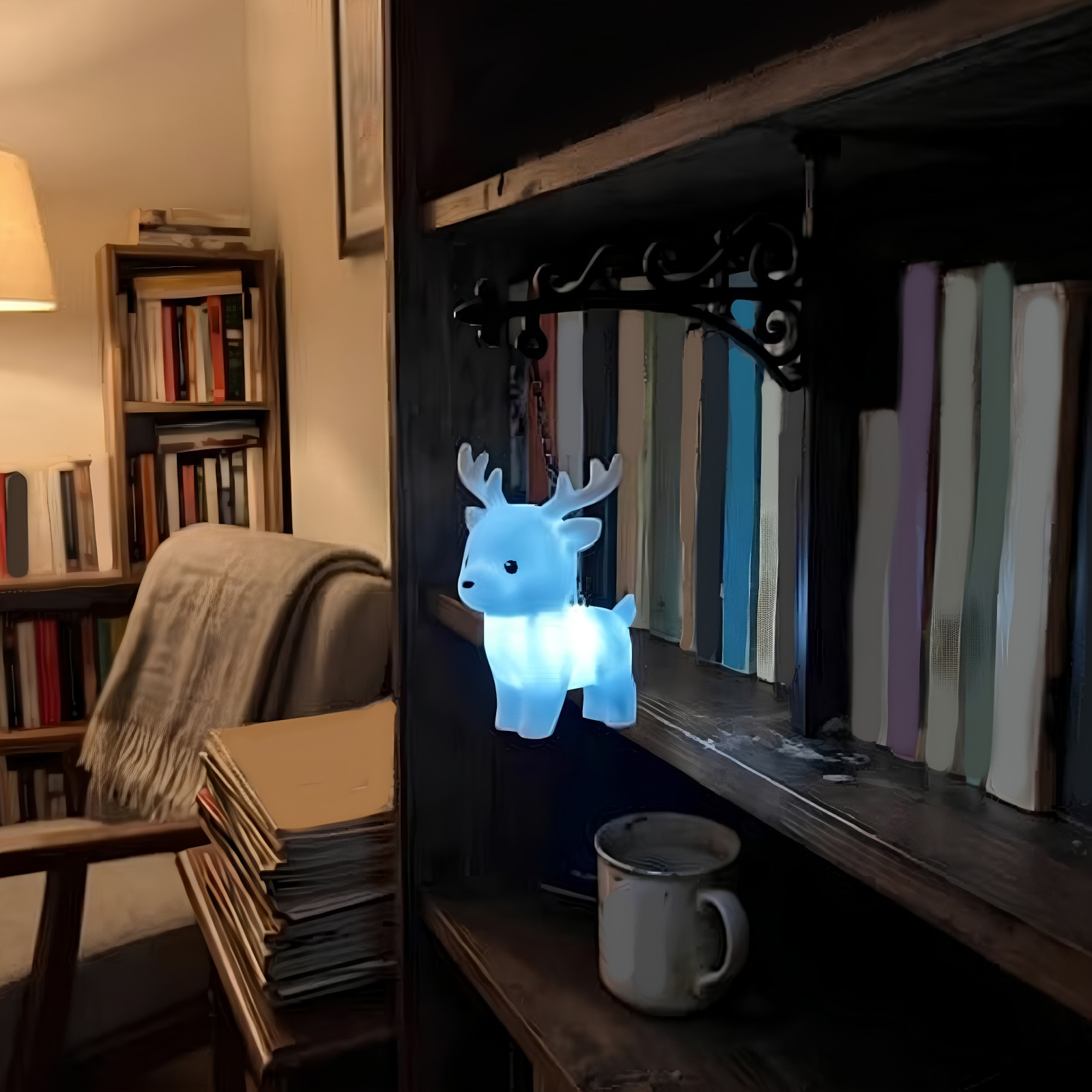 Magical Iron Owl Hanging Shelf - огляд і ціна Home Office And Library