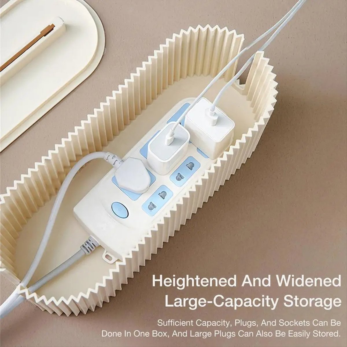 AA97 Cord Organizer Box Cable  - огляд і ціна Power Strip Desk