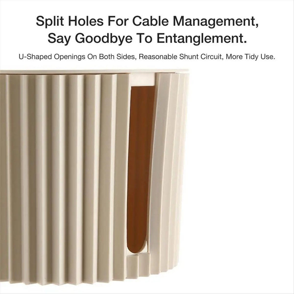 AA97 Cord Organizer Box Cable  - огляд і ціна Power Strip Desk