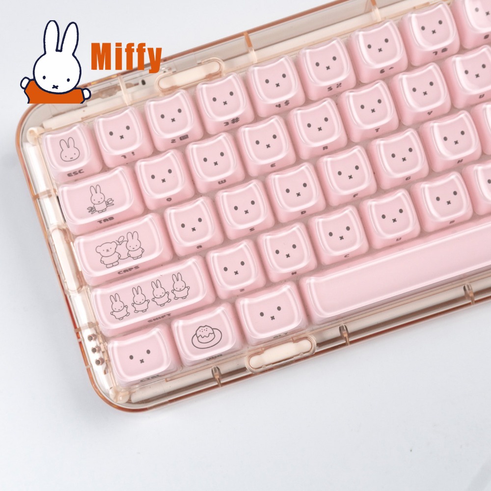 Kawaii Miffy Keycaps Cute Rabb - огляд і ціна Home Office Pc