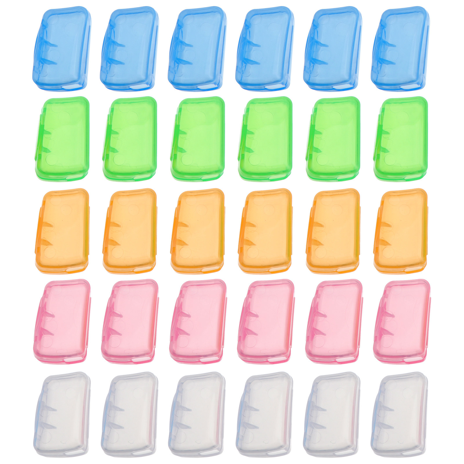 30Pcs Hygienic Plastic Toothbr - огляд і ціна Home Office Head