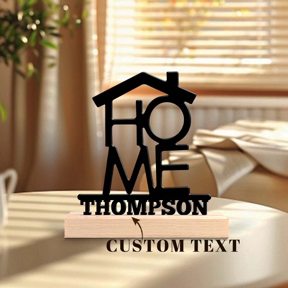 1Pc Csutom Home House Shape Wo - огляд і ціна Home Office Gifts