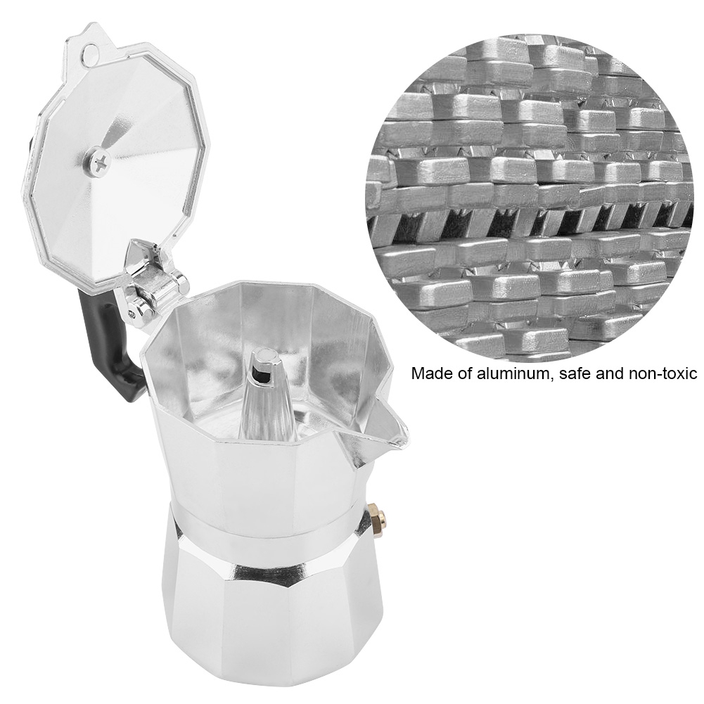 50mL 1 Cup Aluminum Italian Ty - огляд і ціна Home Office Moka