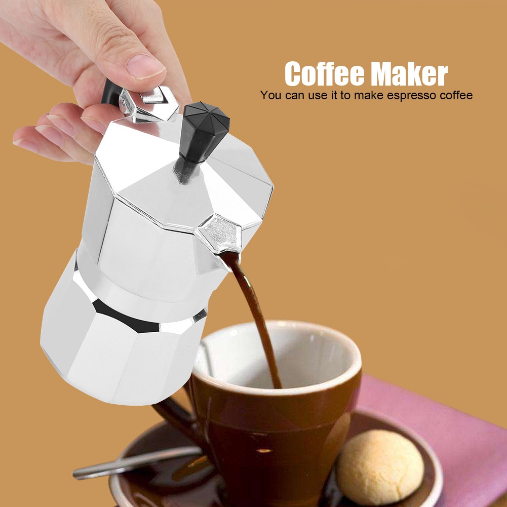 50mL 1 Cup Aluminum Italian Ty - огляд і ціна Home Office Moka