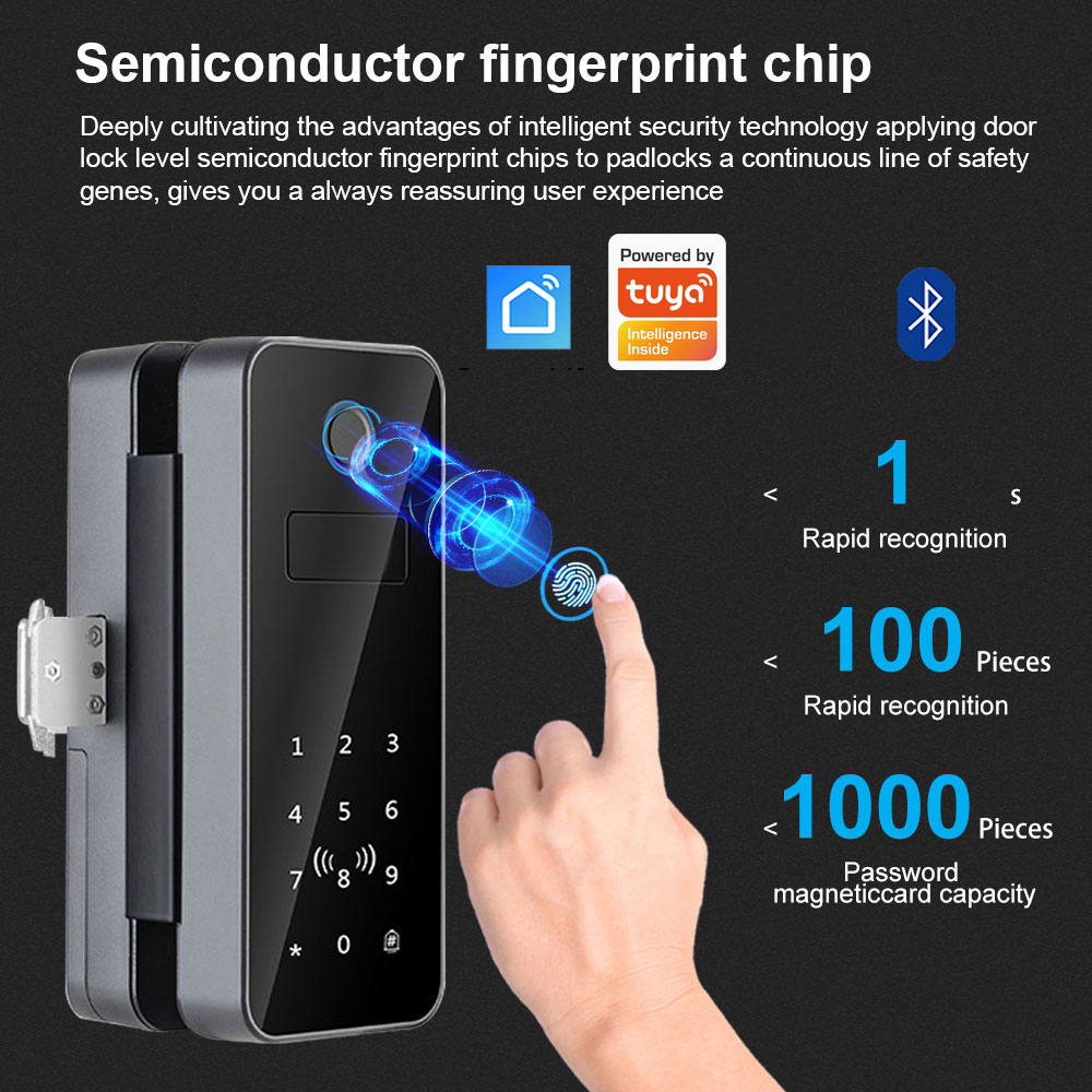 Intelligent Lock Glass Door Pa - огляд і ціна Home Office Immigration