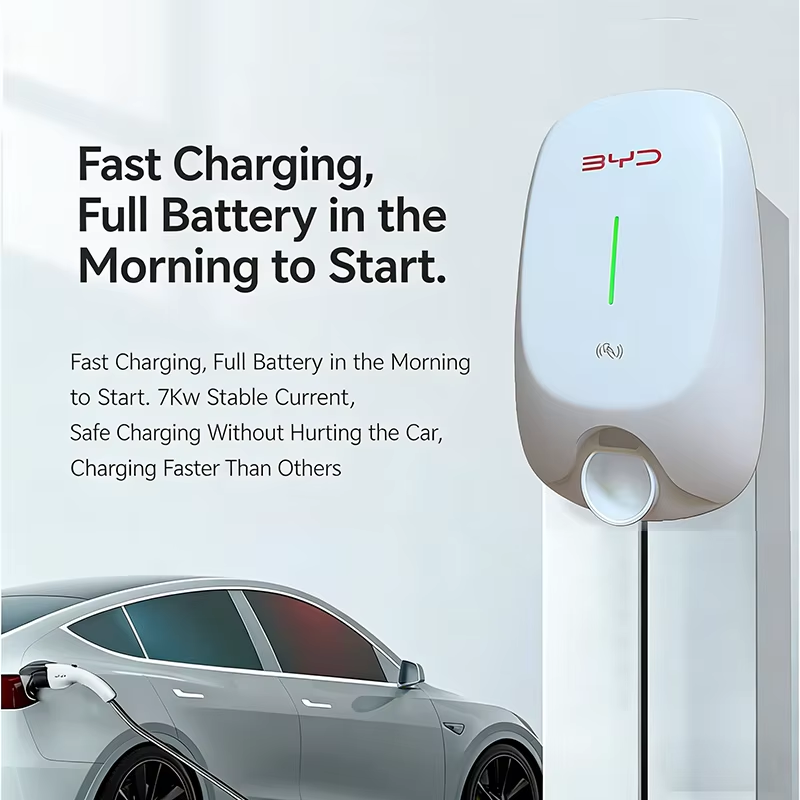 7KW Wall‑Mounted AC EV Chargin - огляд і ціна Home Office Pc