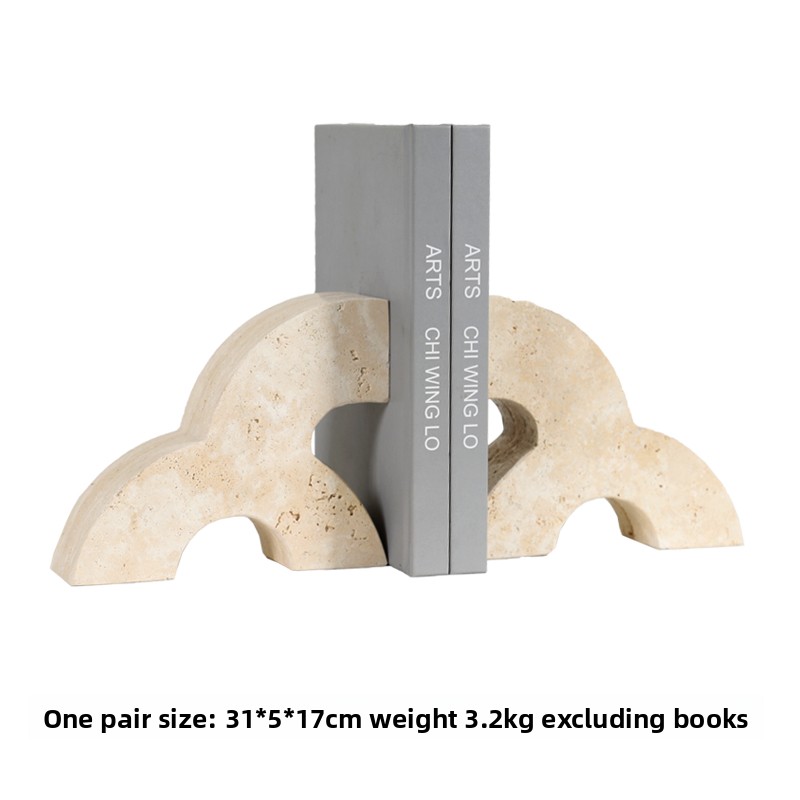 Modern Marble Bookends Heavy D - огляд і ціна Home Office And Library