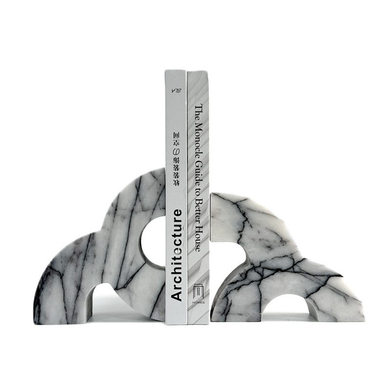 Modern Marble Bookends Heavy D - огляд і ціна Home Office And Library