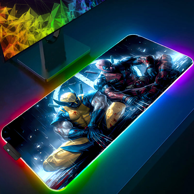 LED Mouse Pad Gaming Backlight - огляд і ціна Home Office Keyboard And Mouse