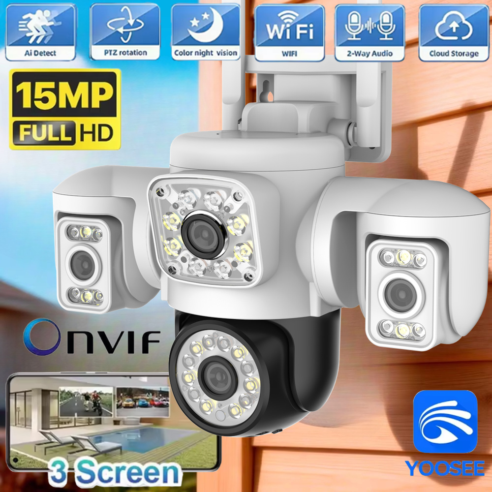 8K 15MP UHD Outdoor WiFi IP Ca - огляд і ціна Home Office Email