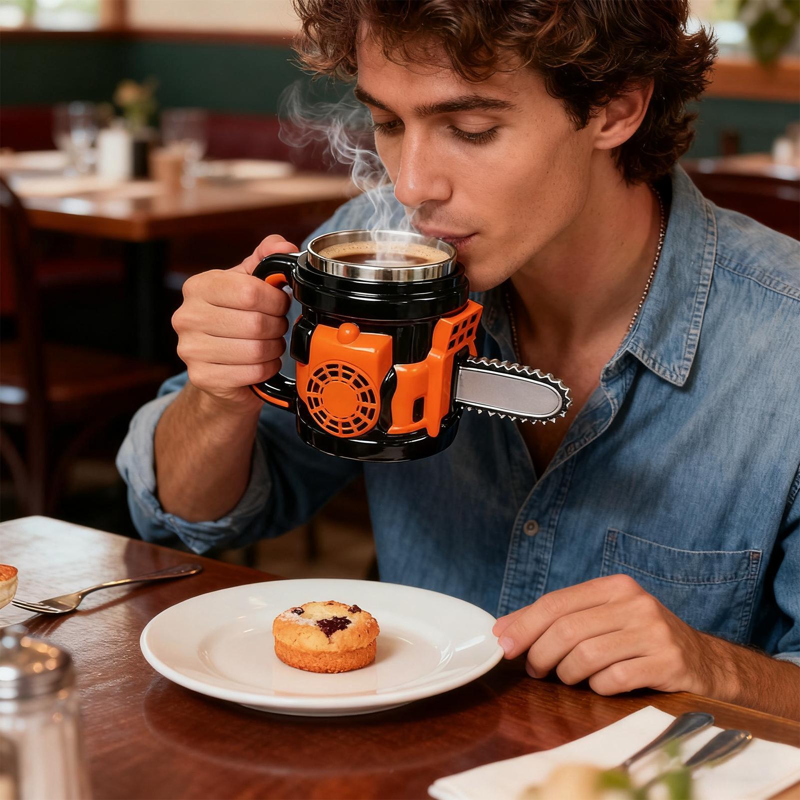 400ml Chainsaw Design Coffee T - огляд і ціна Home Office Design Ideas