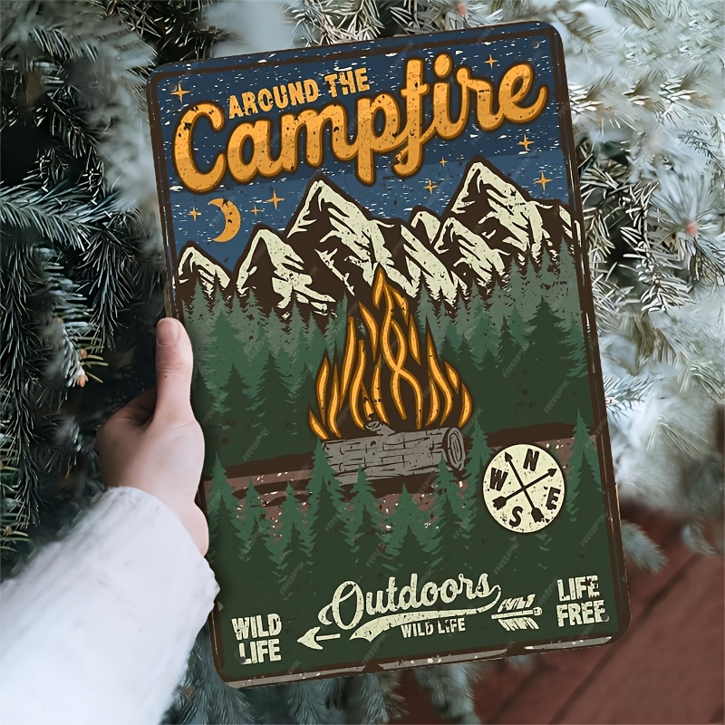 Room Decor  Vintage Campfire M - огляд і ціна Home Office And Library