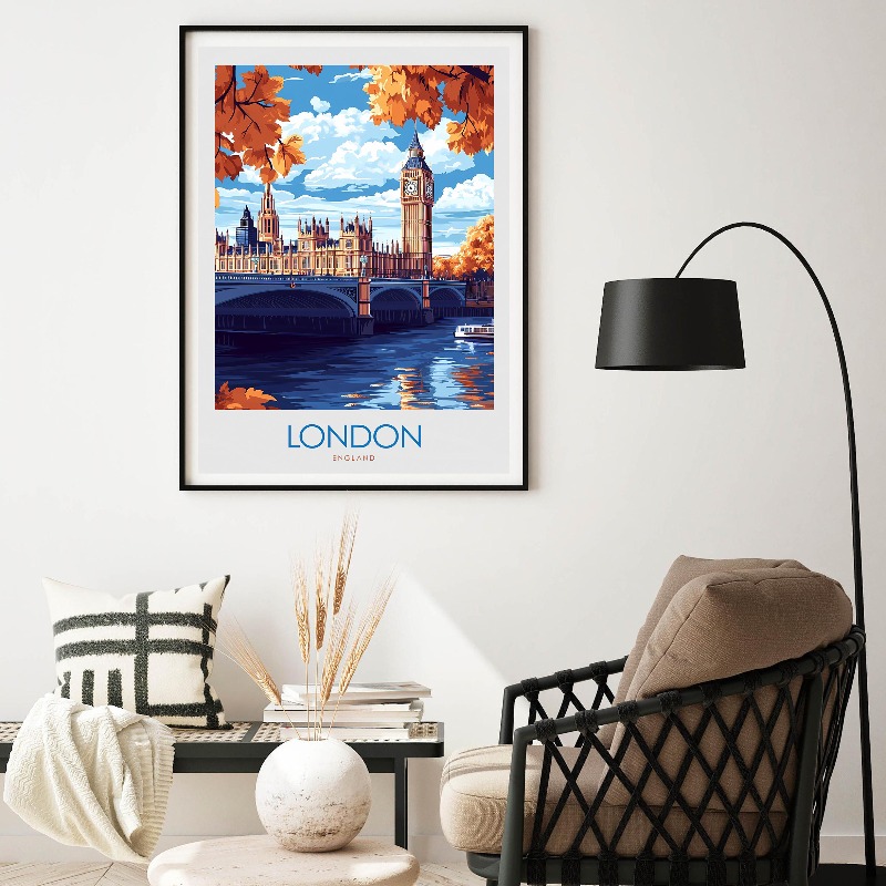 British Cityscape Wall Art Can - огляд і ціна Home Office Of London