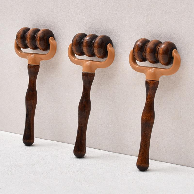 Wooden Massage Roller Handheld - огляд і ціна Home Office Head