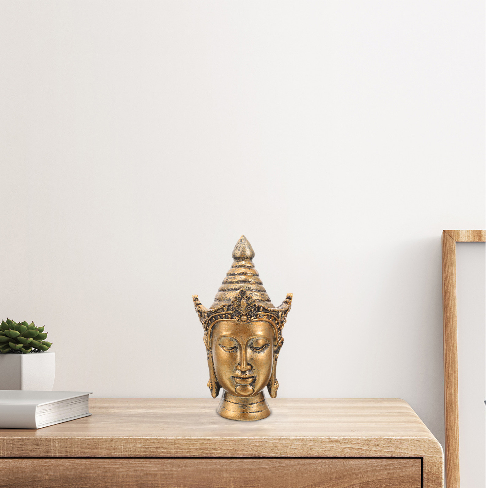 Buddha Head Small Zen Zen Deco - огляд і ціна Home Office Head