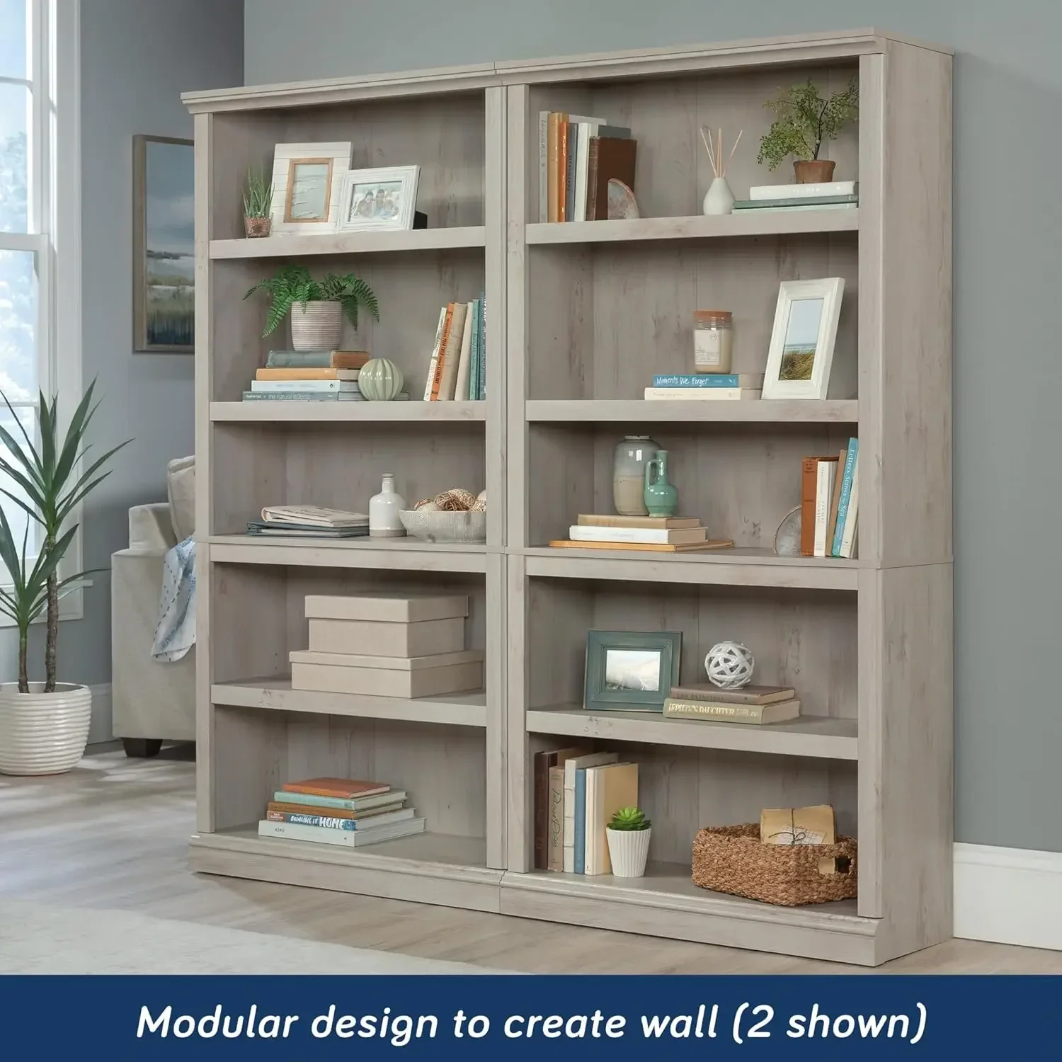 5 Tier Book Shelf Wooden Bookc - огляд і ціна Home Office And Library