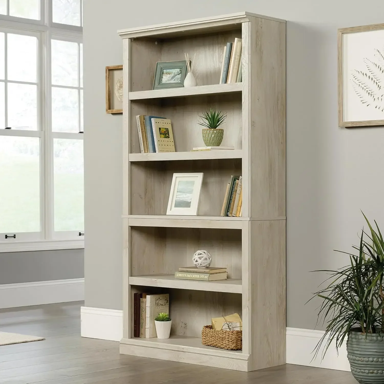 5 Tier Book Shelf Wooden Bookc - огляд і ціна Home Office And Library