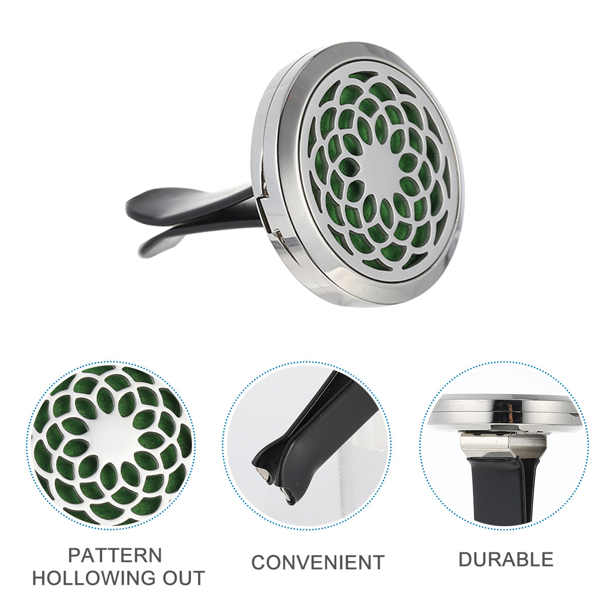 Stainless Steel Car Vent Clip  - огляд і ціна Home Office Design Ideas