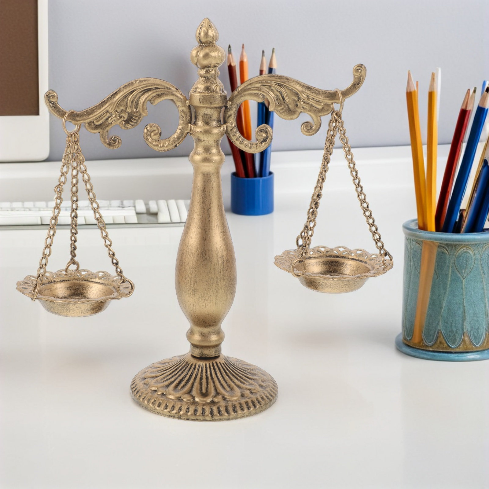 Retro Vintage Metal Libra Bala - огляд і ціна Home Office And Library