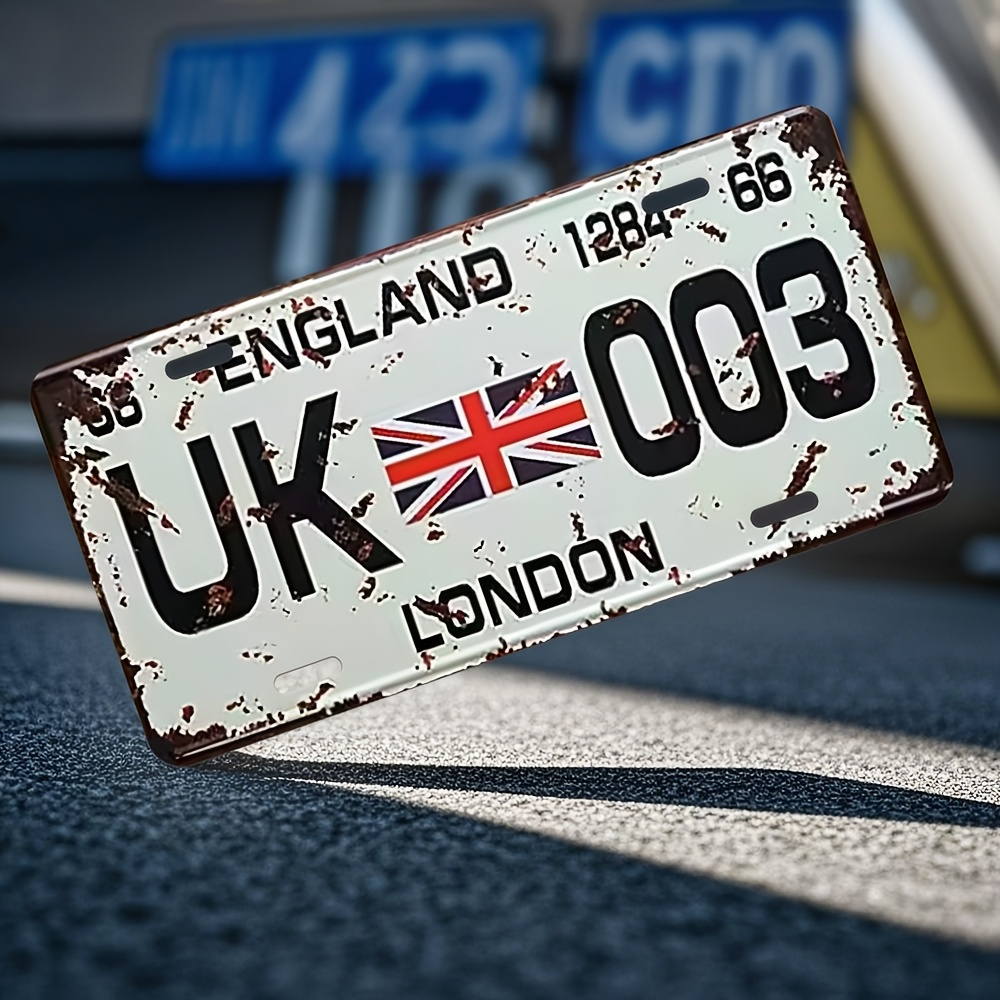 Vintage London UK License Plat - огляд і ціна Home Office Of London