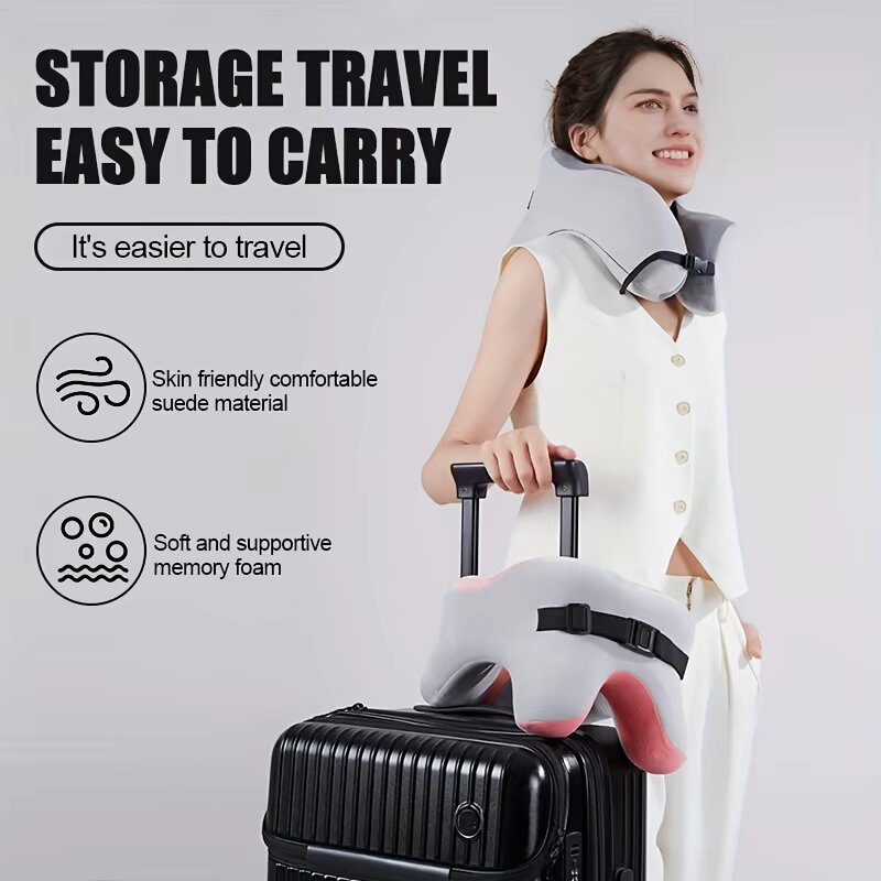 Memory Foam U‑Shape Neck Pillo - огляд і ціна Home Office Head