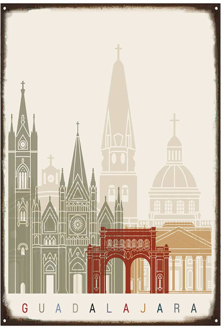 Vintage Metal Tin Sign Wall De - огляд і ціна Home Office Guadalajara