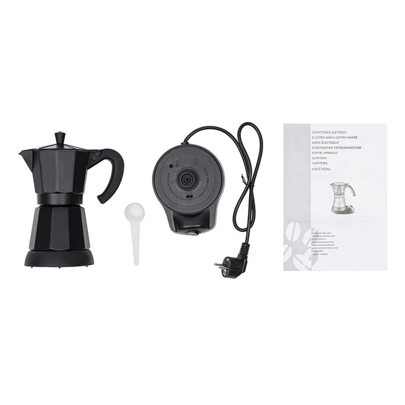 ABUN Electric Moka Pot Coffee  - огляд і ціна Home Office Moka