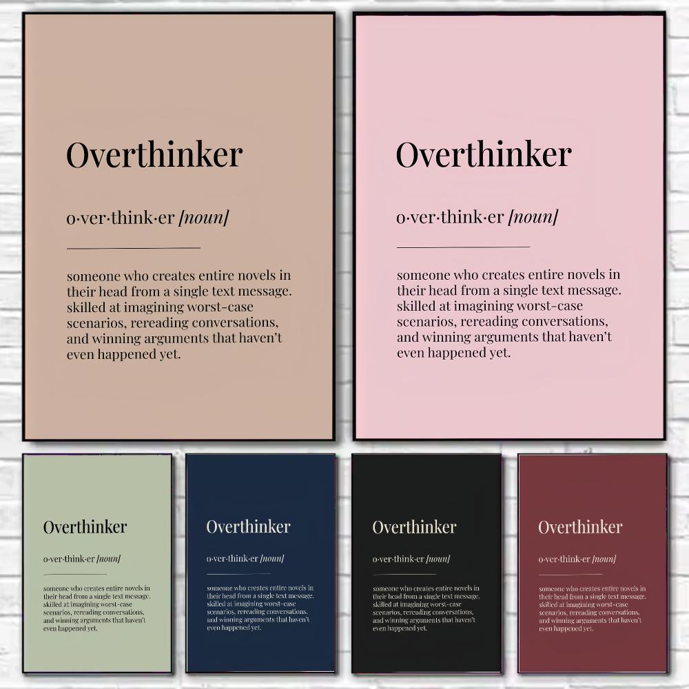 Funny Overthinker Definition H - огляд і ціна Home Office Dictionary