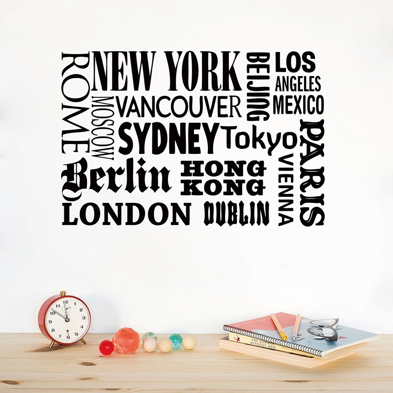 New York London Paris Quote wa - огляд і ціна Home Office Of London
