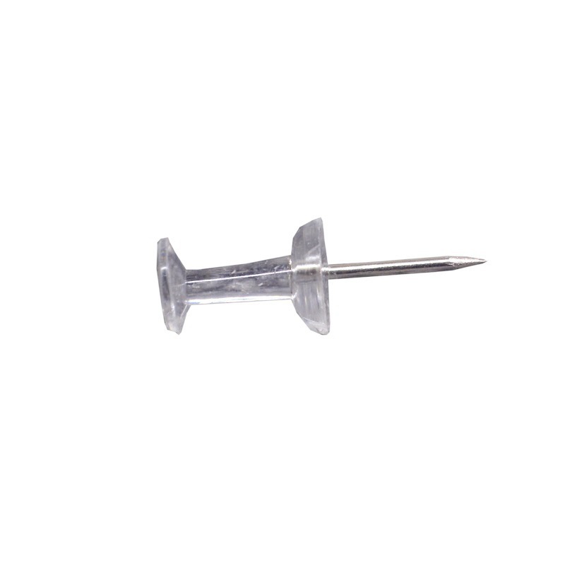 50/100pcs Push Pins Transparen - огляд і ціна Home Office Head
