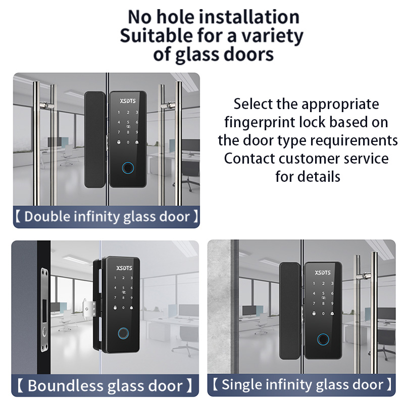 TT-Lock Smart Glass Door Lock  - огляд і ціна Home Office Immigration