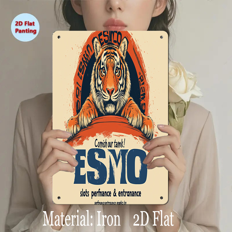Vintage Tiger Design Iron Meta - огляд і ціна Home Office Design Ideas