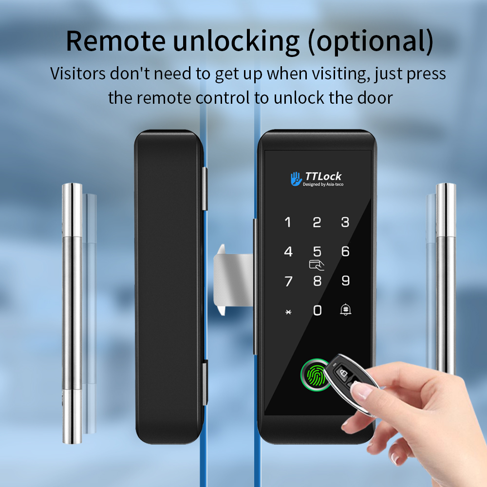 TTLOCK Smart Glass lock Finger - огляд і ціна Home Office Immigration