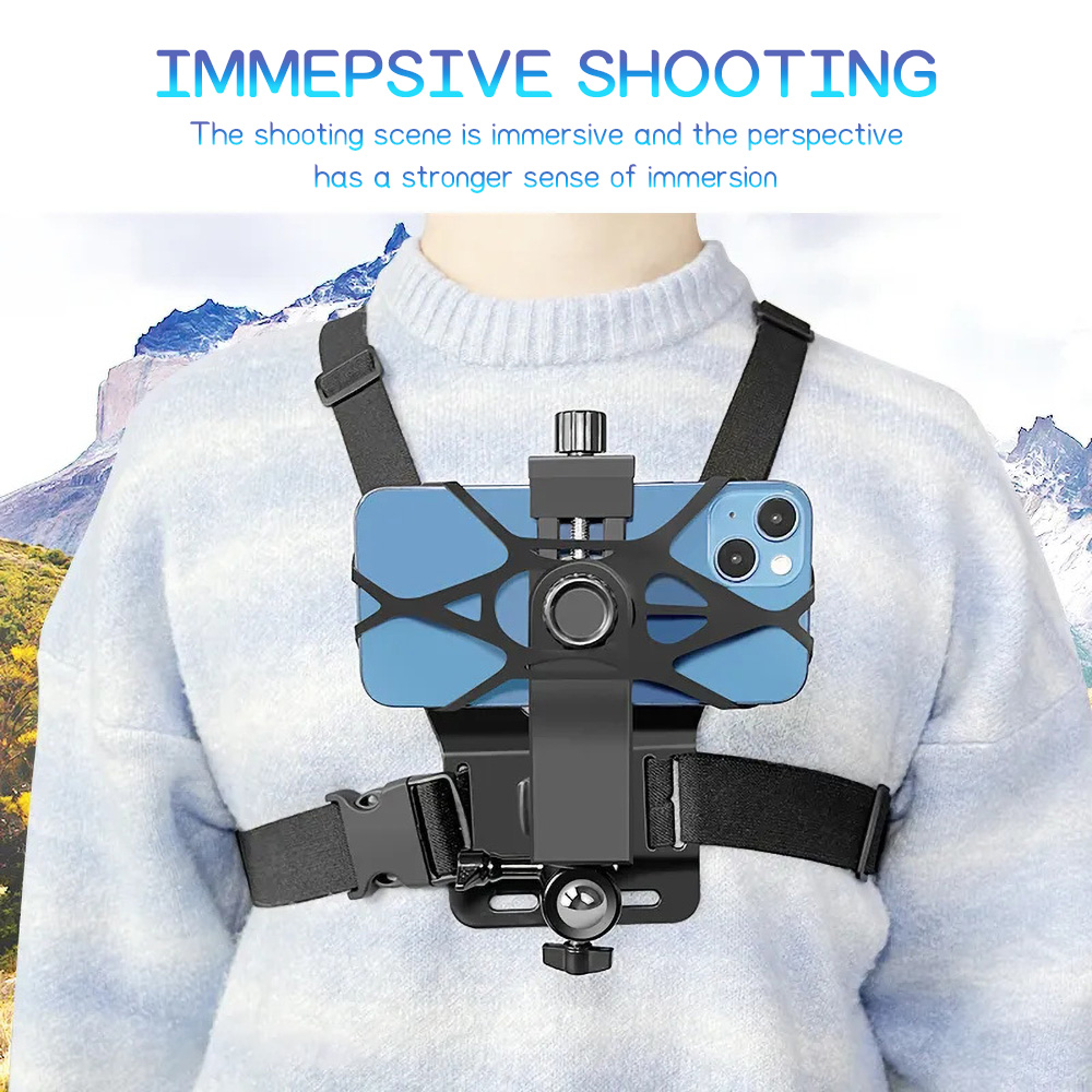 Chest Mount Phone Strap Holder - огляд і ціна Home Office Gifts
