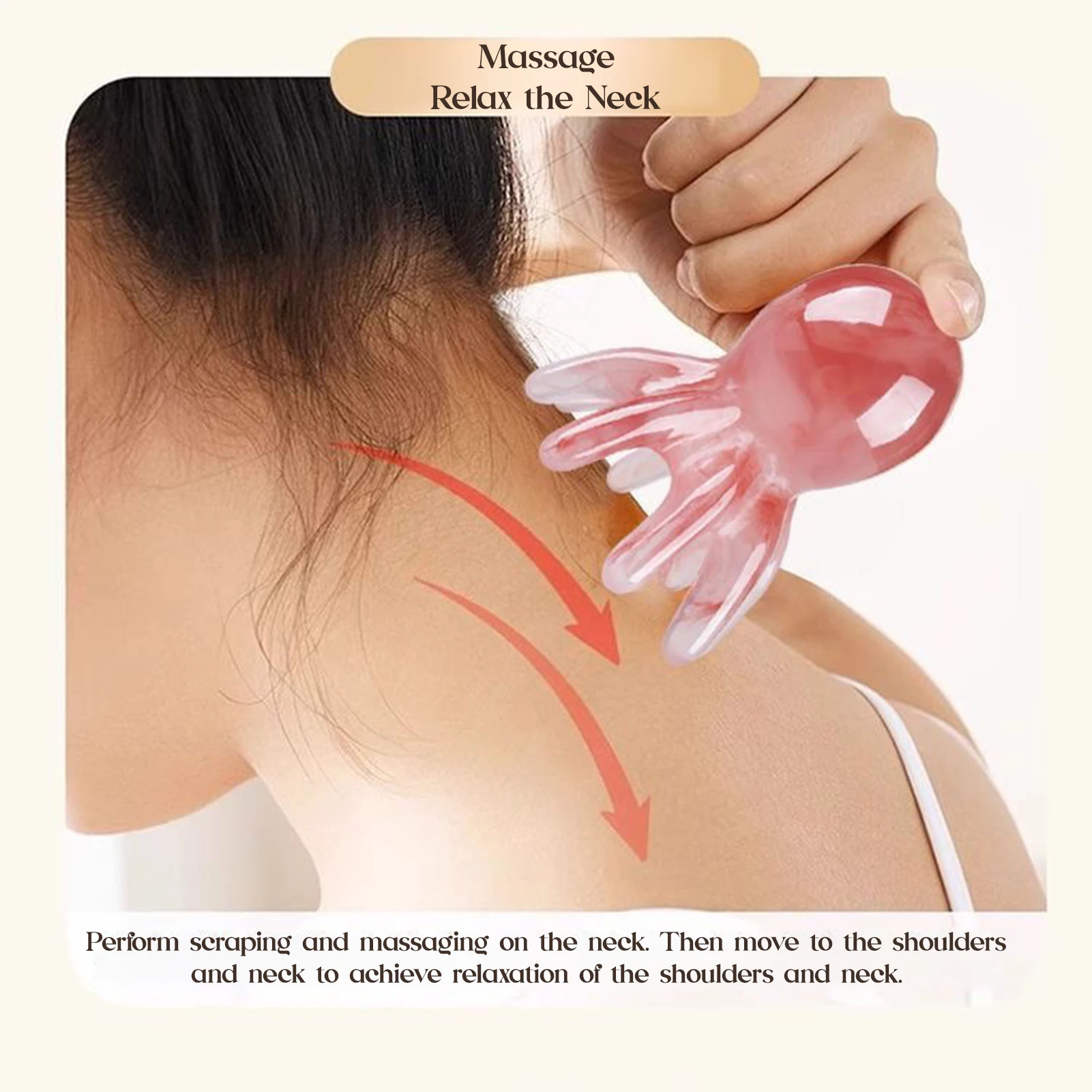 Octopus Shape Scalp Massage Co - огляд і ціна Home Office Head